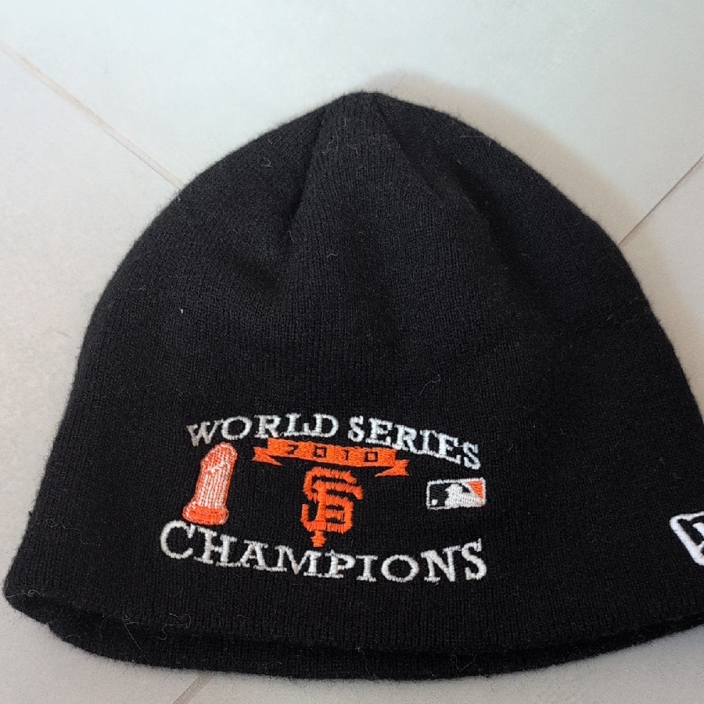 New Era Black Beanie